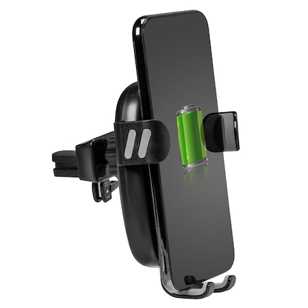 Ventev Wireless car kit Wireless Charging Vent Mount 10W, Black MNTQIV2VNV